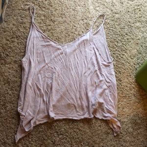 Light purple tresic tank top